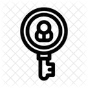Schlüsselperson  Symbol