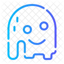 Schmelzen Lacheln Emoji Symbol