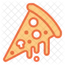 Schmelzende Pizza  Symbol