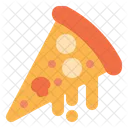 Schmelzende Pizza  Symbol