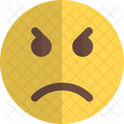 Schmollend Emoji Symbol