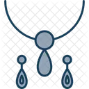 Schmuck Halskette Edelstein Symbol