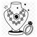 Schmuck Halskette Ring Symbol