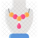 Schmuck Halskette Anzeigesymbol Halskette Symbol