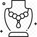 Schmuck Halskette Anzeigesymbol Halskette Symbol