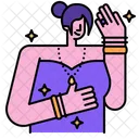 Schmuck Perlen Halskette Symbol