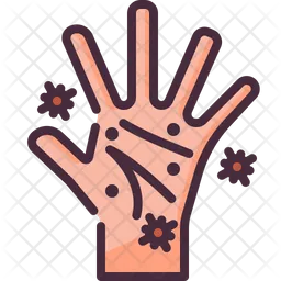 Schmutzige Hand  Symbol