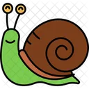 Schnecke Tier Schale Icon