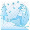 Ski Sport Sportzubehor Symbol