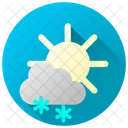 Schneefall  Symbol