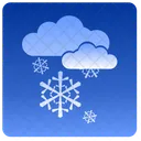 Schneefall Wolken Schnee Icon