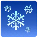 Schneefall Schnee Flocken Icon