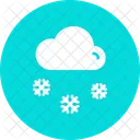 Schneefall Wolke Schnee Icon