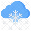 Schneefall  Symbol