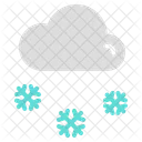 Schneefall Wolke Schnee Icon