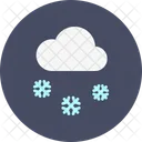 Schneefall Wolke Schnee Icon