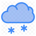 Schneefall Wolke Schnee Icon