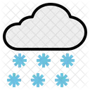 Schneefall Schnee Wolke Icon