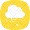 Schneefall  Symbol