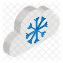 Schneefall  Symbol