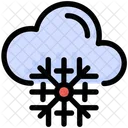 Wolke Schneeflocke Wetter Icon