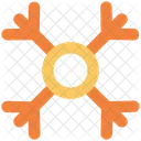 Schneeflocke Winter Dekoration Symbol