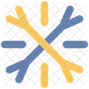 Schneeflocke Winter Dekoration Symbol