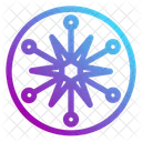 Schneeflocke  Symbol