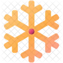 Schneeflocke Weihnachten Dekoration Icon