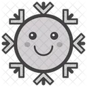 Schneeflocke-Emoji  Symbol