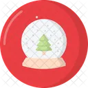 Schneekugel Icon