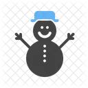 Schneemann Feier Dekoration Symbol