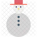 Schneemann Weihnachtsschneemann Schneeperson Symbol