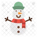 Schneemann Winter Schnee Icon