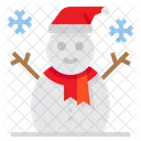 Schneemann Weihnachten Symbol