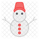 Schneemann Schneemannfigur Schneemannskulptur Symbol