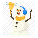 Schneemann  Symbol