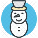 Schneemann Weihnachten Schneeperson Symbol