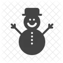 Schneemann Feier Dekoration Symbol