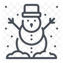Schneemann Schnee Weihnachtsdekoration Symbol