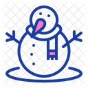 Schneemann Schnee Karotte Symbol