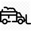 Schneepflug Schneeraumung Symbol