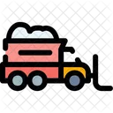 Schneepflug Schneeraumung Symbol