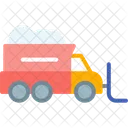 Schneepflug Schneeraumung Symbol