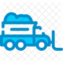 Schneepflug Schneeraumung Symbol