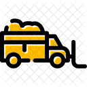 Schneepflug Schneeraumung Symbol