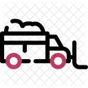 Schneepflug Schneeraumung Symbol