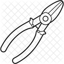 Schneidwerkzeug Universalschere Blechschere Symbol