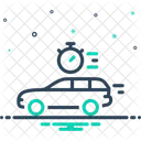 Rasch Eilig Zugig Symbol