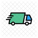 Lieferung Schnell LKW Symbol